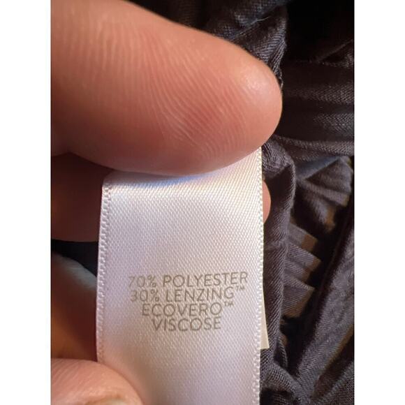 pureJill Elements pleated jumpsuit M slate blue classic - Picture 10 of 10